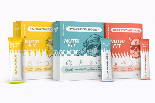 Pack Endurance with energy, hydration, and recovery supplements for long and intense workouts