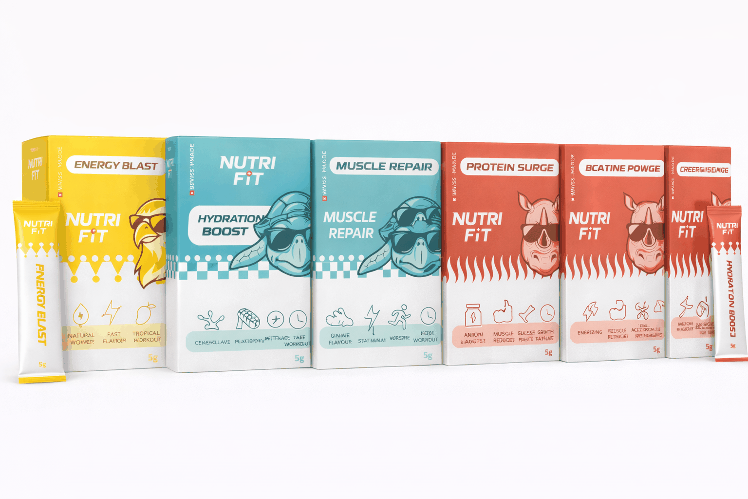 Ultimate Performance Pack Nutri Fit sports supplement pack with energy, hydration, muscle, and recovery essentials